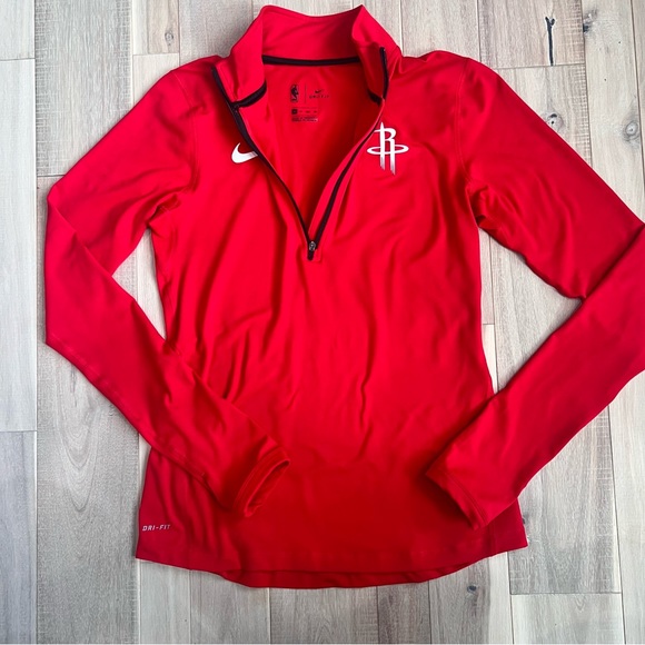 Nike dry fitted Houston Rockets NBA pull over women’s XS - Picture 7 of 9